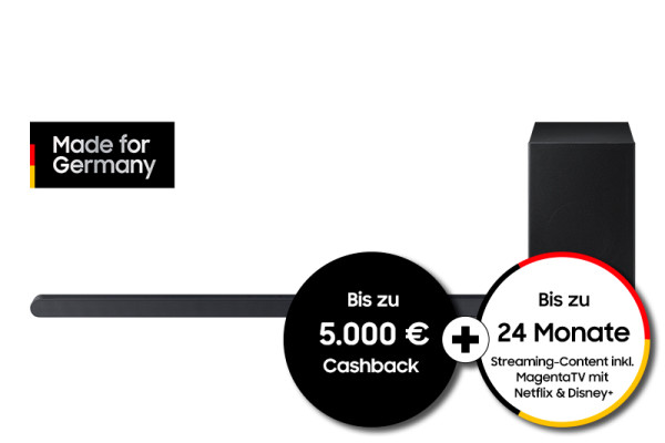 Samsung EM Cashback Aktion: Samsung HW-S710GD/ZG - Ansicht vorne 1